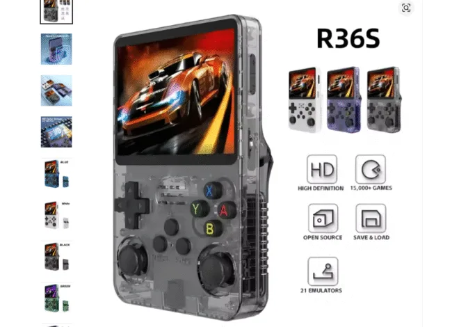 🎮 Console Portátil R36S: Uma Surpresa Incrível do AliExpress por Menos de R$200